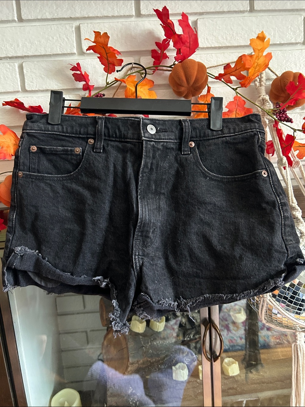 The Mom Short High Rise - Abercrombie & Fitch